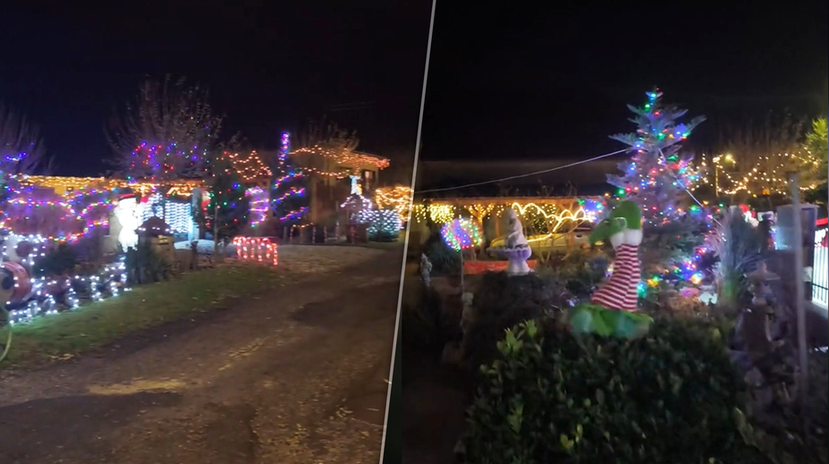 VIDEO: Slovenské Las Vegas. Tibor z juhu Slovenska sa pýši bohatou vianočnou výzdobou, doma má ešte jeden skrytý poklad