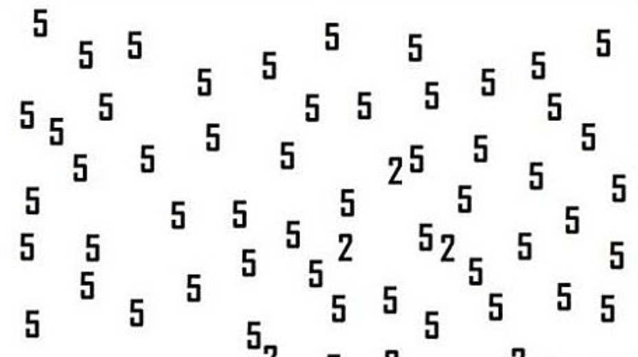 Dokážete nájsť tvary ukryté medzi číslicami? Vraj to zvládne iba jeden z 2-tisíc ľudí