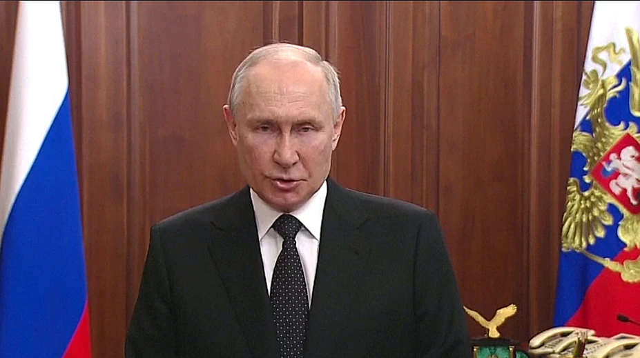 Vladimir Putin považuje vzburu vagnerovcov za zradu na ruskom ľude: Je to bodnutie do chrbta