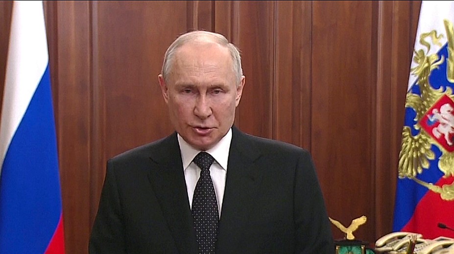 Vladimir Putin považuje vzburu vagnerovcov za zradu na ruskom ľude: Je to bodnutie do chrbta