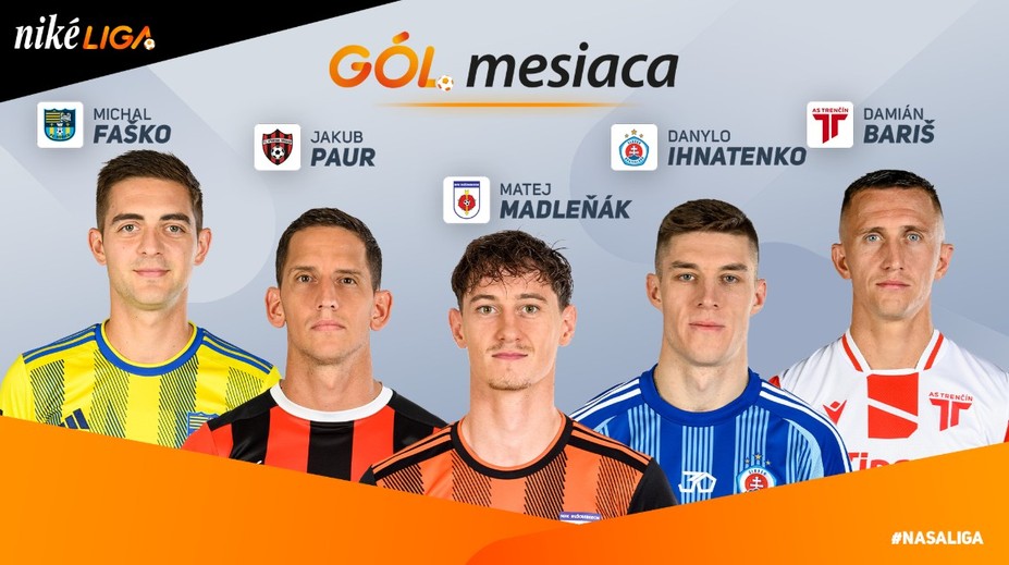 VIDEO: Z vyše dvadsiatich metrov vyslal ranu ako z učebnice. O Gól mesiaca sa uchádza aj letná posila Slovana