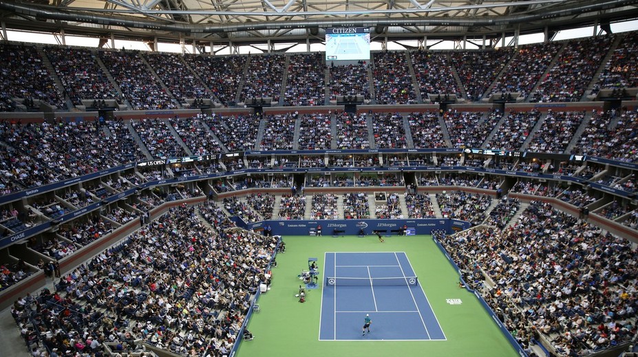 Tohtoročné US Open obklopili banery s číslom 50. Ide o významné výročie