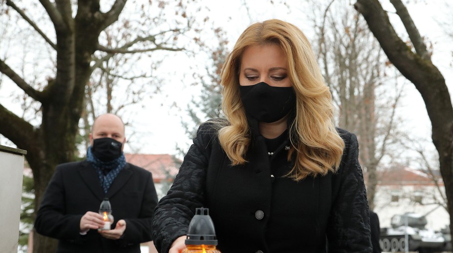 Prezidentka aj J. Naď si pripomenuli 15. výročie leteckej havárie pri obci Hejce