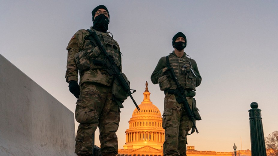 Národná garda zostane vo Washingtone do mája