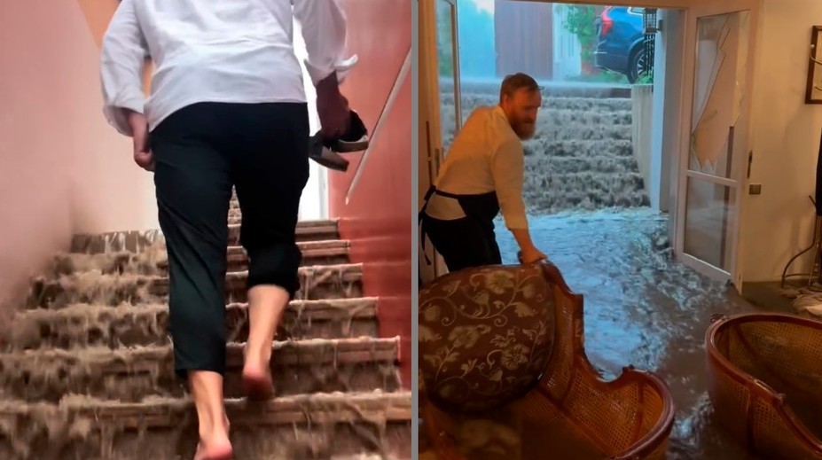 VIDEO: Rodinný zámok zasiahla blesková povodeň. Zažili sme situáciu, ktorú si nikto z nás nedokázal predstaviť