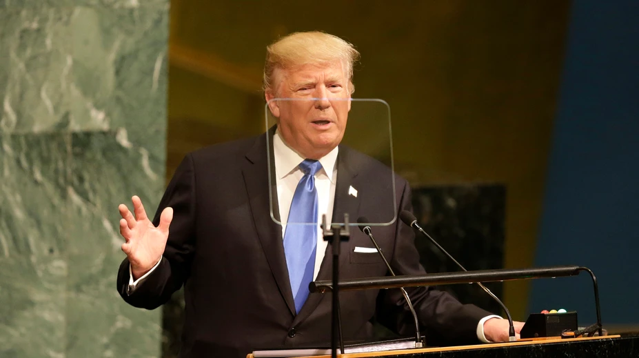 Svet sa nachádza v čase obrovských prísľubov a veľkého nebezpečenstva, myslí si Trump