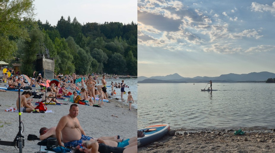 VIDEO + FOTO: Teplotný rekord rozpálil Liptov, pri Mare nastala „mánia“. Parkoviská nestíhali