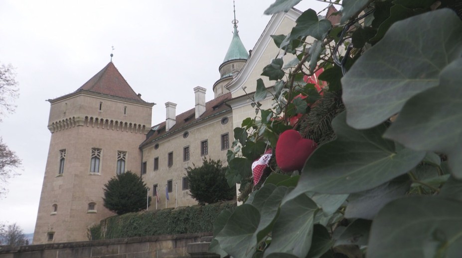 Bojnický zámok sa pripravuje na sviatok zaľúbených. Valentín prinesie špeciálne prehliadky