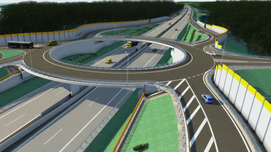 Diaľničná križovatka ako z budúcnosti: Na západe Slovenska vyrastie „kruháč v oblakoch“