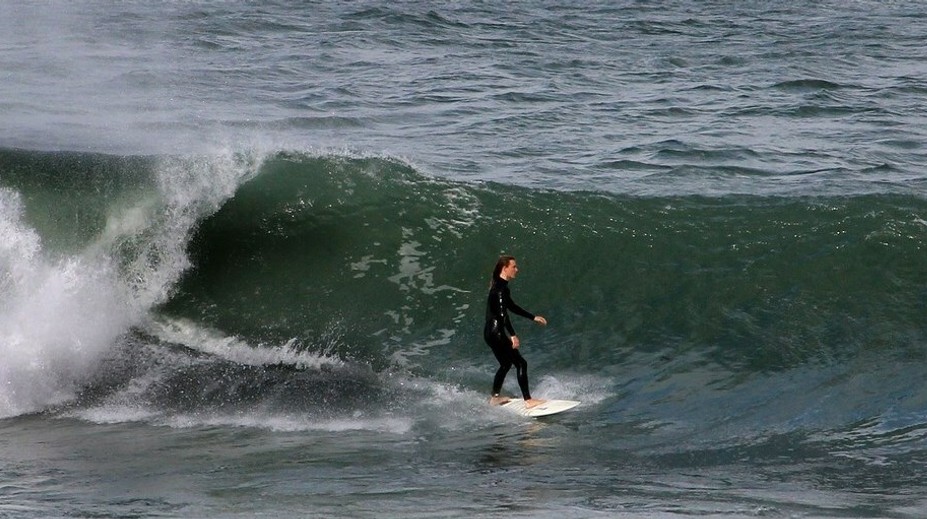 Nič netušil. Keď si pozrel snímky zo surfovania, zmeravel