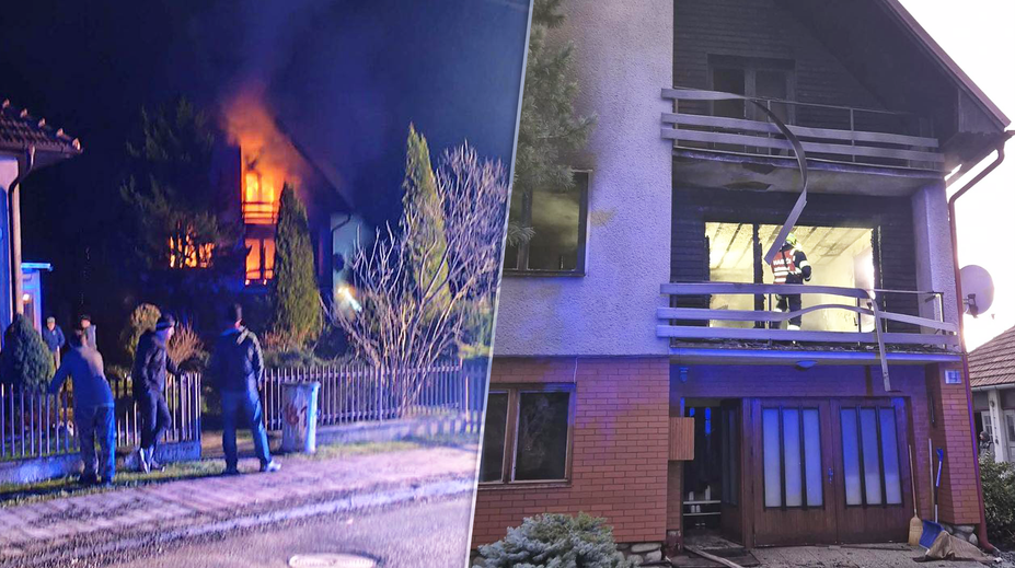 Tragický požiar rodinného domu na strednom Slovensku. Z nemocnice prišla smutná správa