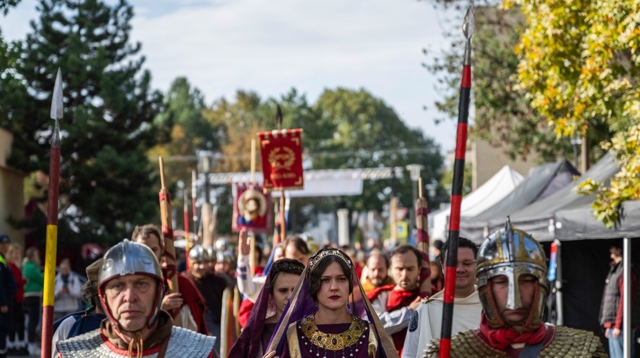 Bratislavské Rusovce sa vrátili do čias Rímskej ríše. Festival predstavil život legionárov, remeselníkov aj obchodníkov