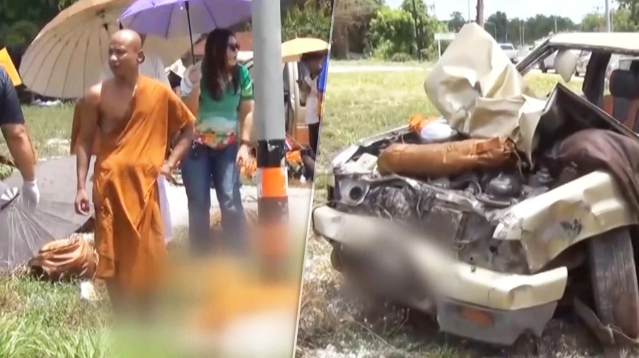VIDEO: 11-ročný chlapec zobral rodičom auto. Pri  zbesilej jazde narazil do skupiny mníchov, deväť z nich zomrelo