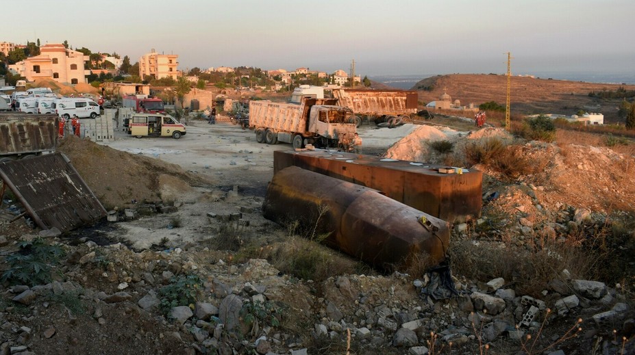 V Libanone pri výbuchu cisterny zahynulo najmenej 20 ľudí