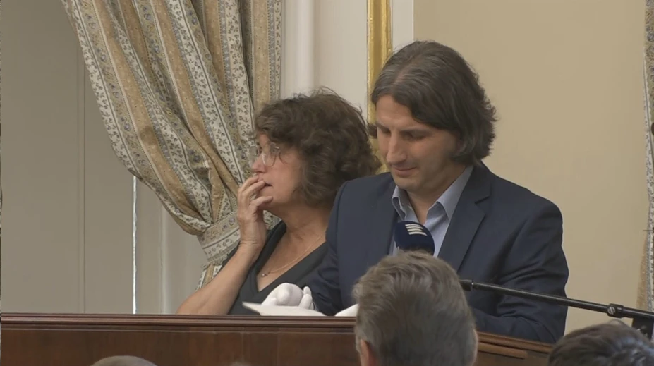 VIDEO: Zmätok tesne pred otvorením listu T. G. Masaryka. Archivárku prepadol strach, vzápätí sa rozosmiala