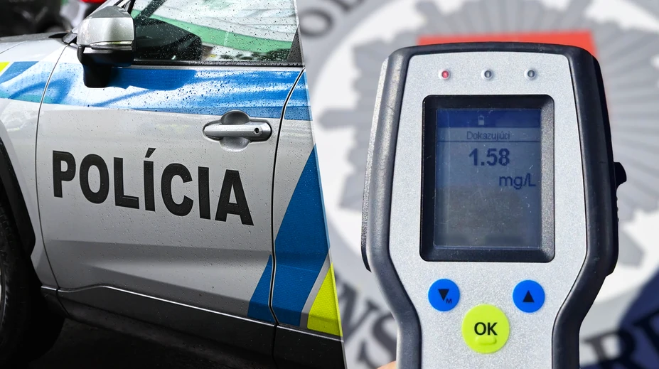 Vodičku (31) zastavili pre chýbajúcu značku a pokazené svetlo. Dychová skúška policajtov zaskočila