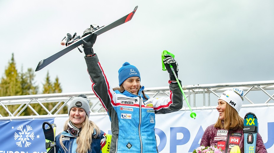 Petra Vlhová vyhrala v Jasnej aj slalom Európskeho pohára