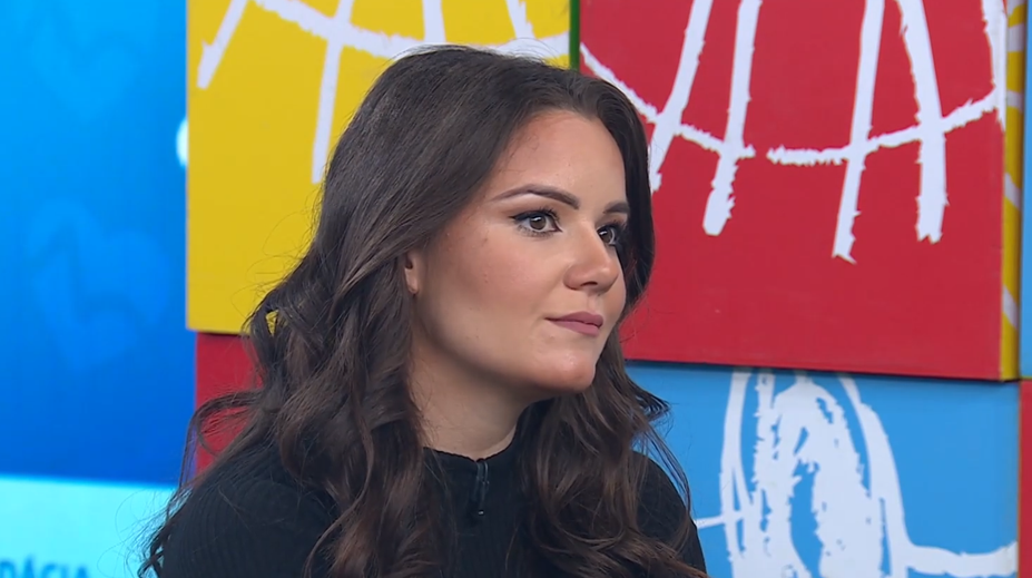 Moderátorka Ivana Zuzelková sa pred materskou dovolenkou rozlúčila s kolegami a divákmi