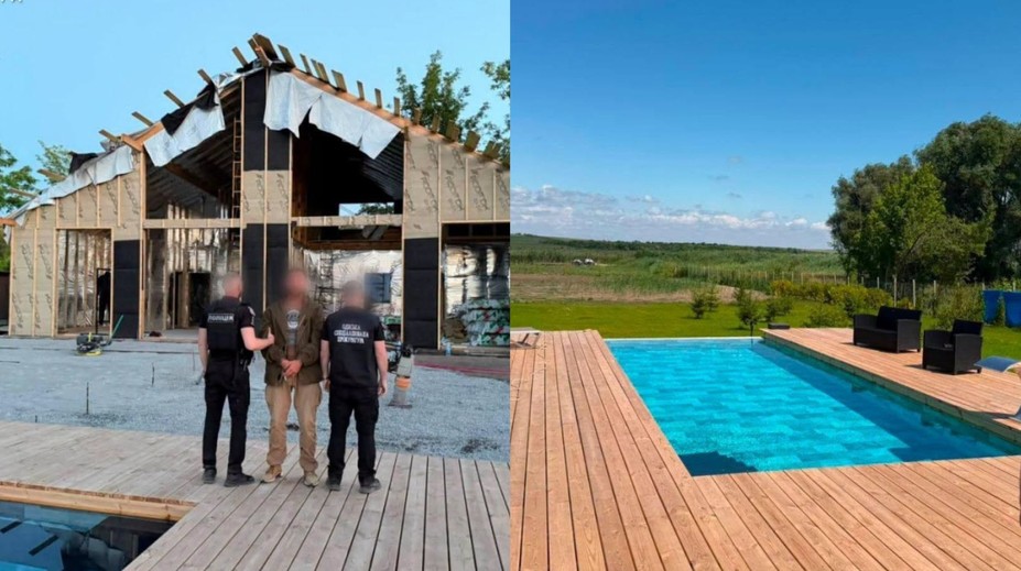 FOTO: Veľký škandál na Ukrajine. Namiesto plnenia bojových úloh stavalo 83 vojakov majorovi vilu s bazénom