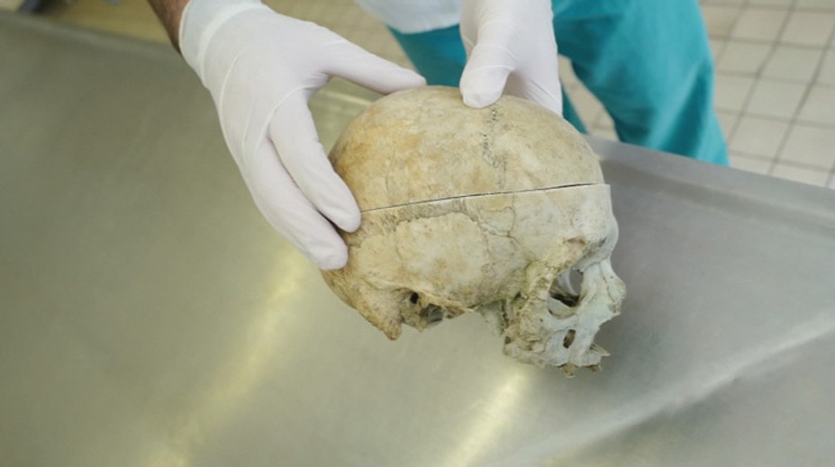 Otrasný nález v Mexiku. Polícia objavila morbídny oltár z ľudských lebiek