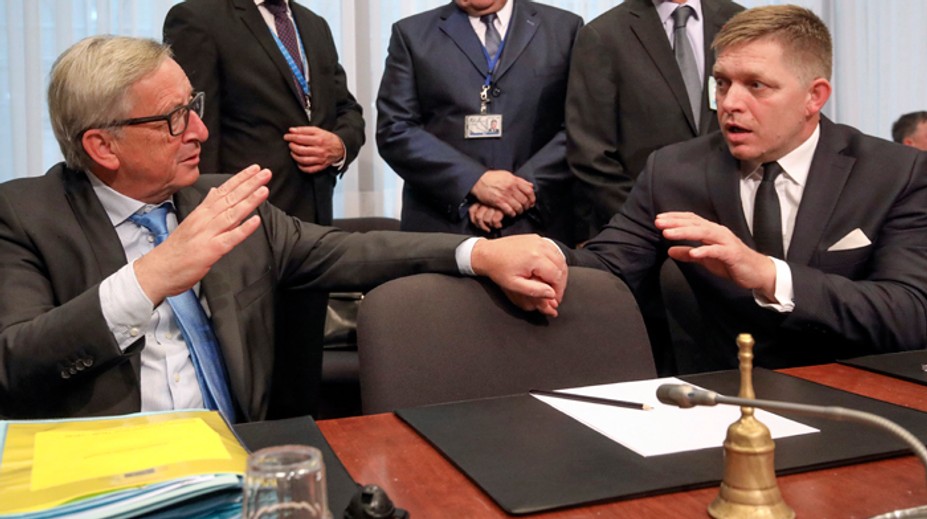 Juncker: Sme radi, že Slovensko chce byť v jadre európskej integrácie