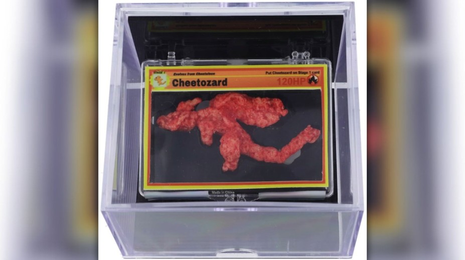 Chrumka v tvare Pokémona sa predala za takmer 90-tisíc dolárov. Dostala názov Cheetozard