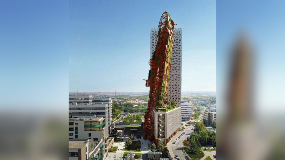 V susednej metropole vyrastie unikátny mrakodrap. Najvyššiu budovu v krajine bude zdobiť vrak lode