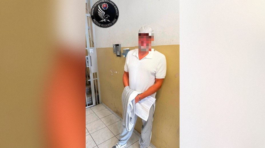 FOTO: V Bratislave zadržali medzinárodne hľadaného muža. Podozrivý je zo sprenevery 4,4 milióna eur