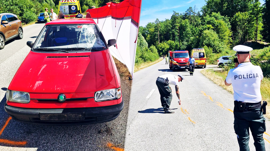 Tragédia na strednom Slovensku. Pod kolesami auta zahynul cyklista (†46)