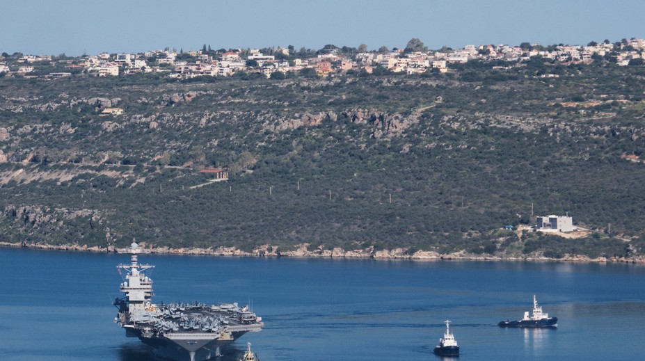 VIDEO: USA stupňujú tlak na Teherán. Najväčšia lietadlová loď sveta opustila Krétu a blíži sa k Izraelu