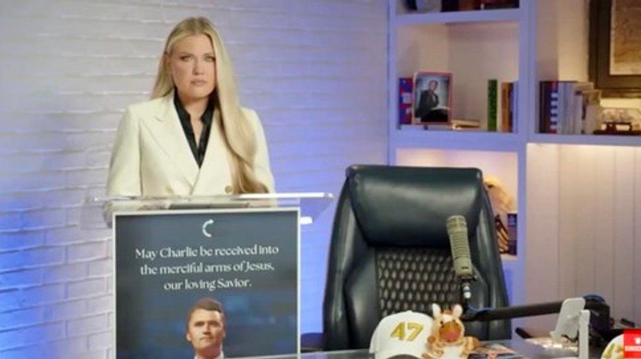 VIDEO: Vdova po zavraždenom Kirkovi sa prihovorila verejnosti. „Jeho hlas nikdy nezanikne“