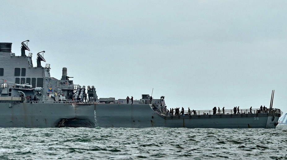 V útrobách amerického torpédoborca sa našli telesné pozostatky