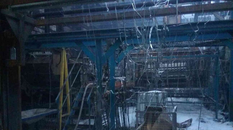 Na ulici K výstavisku v Trenčíne horelo v sklade