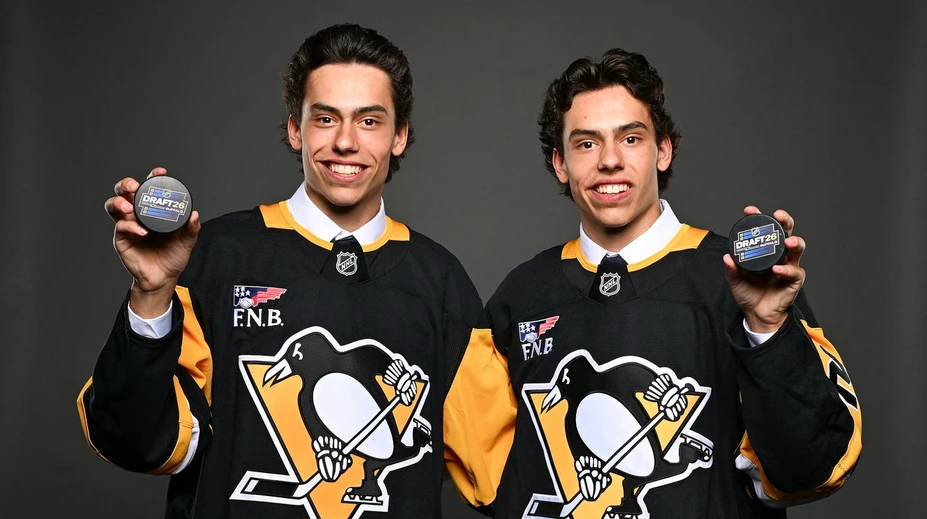 Zopakuje sa príbeh bratov Sedinovcov? Pittsburgh draftoval kanadské dvojičky: Vedeli sme, že šanca je malá