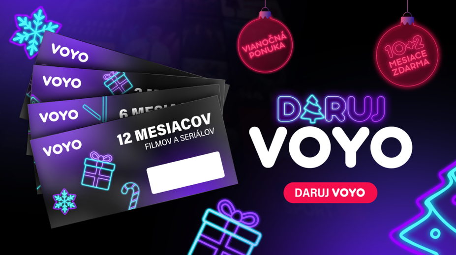 Voyo prichádza so špeciálnou vianočnou ponukou predplatného