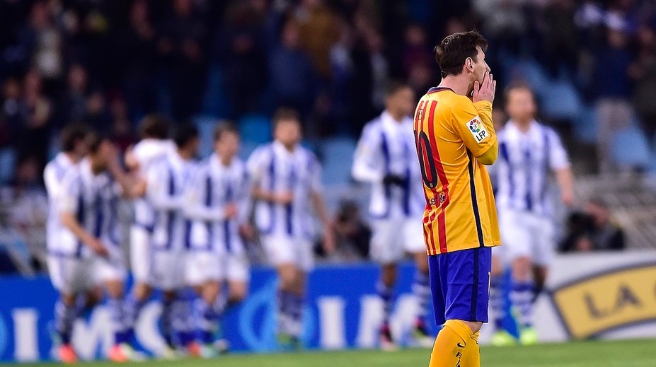 Barcelona prehrala v San Sebastiane