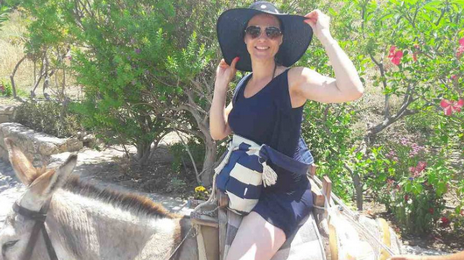 Aďa Poláková na Rodose. Takto vyzerala jej prvá letná cesta