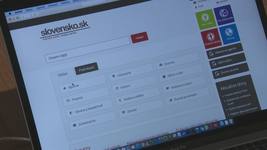Portálu slovensko.sk hrozia v decembri neočakávané výpadky
