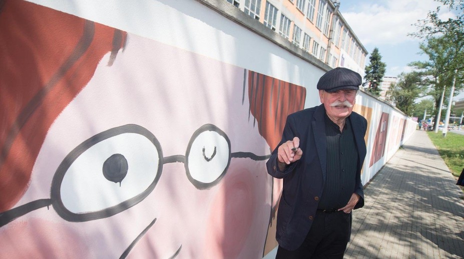 Zomrel výtvarník Adolf Born (†85), kreslil Macha a Šebestovú