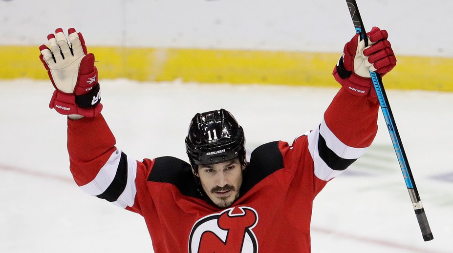 Brian Boyle z New Jersey má dôvod na radosť, je už bez príznakov zákernej choroby