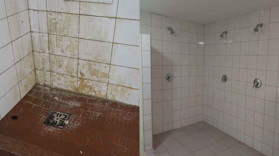 Sprchy, kde by ste sa umývať nechceli. 30-ročné šatne v Prievidzi používajú aj deti, mesto sa bráni