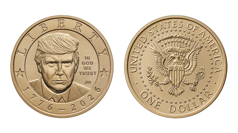 Trump už má aj vlastnú mincu. Stal sa druhým žijúcim prezidentom na americkej mene