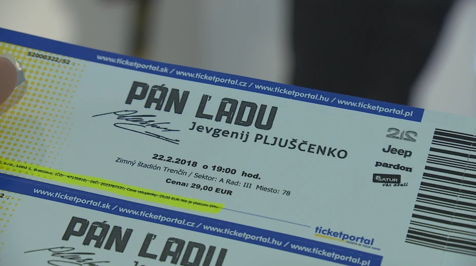 Chceli vidieť Pľuščenka, no vystúpenie zrušili. Peniaze za lístky dodnes nedostali