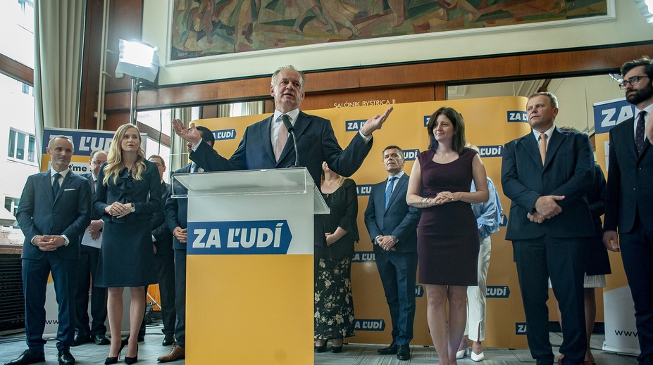 Kiska predstavil novovznikajúcu stranu Za ľudí