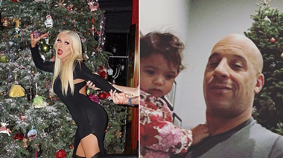 Nádherné fotky! Svetové hviezdy sú už na Vianoce pripravené