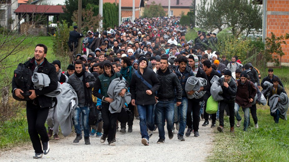 Do Nemecka prišli migranti so sfalšovanými pasmi od Islamského štátu