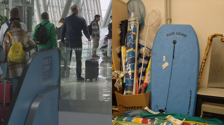 FOTO: Kočík, plážová podložka aj slnečník. Slováci si na letisku zabúdajú poriadne bizarnosti