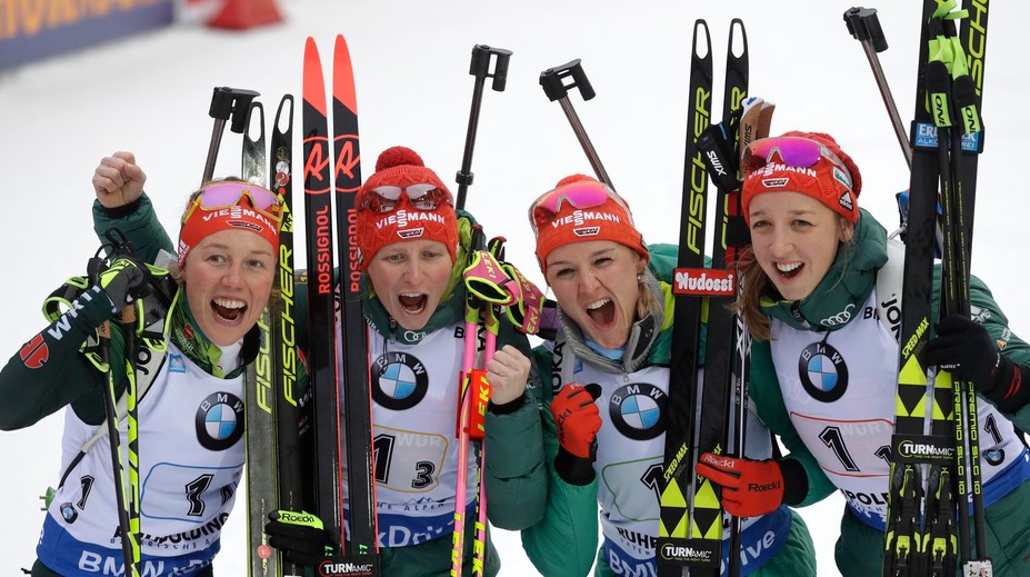 Poslednú štafetu pred olympiádou vyhrali Nemky, Slovenky dvanáste