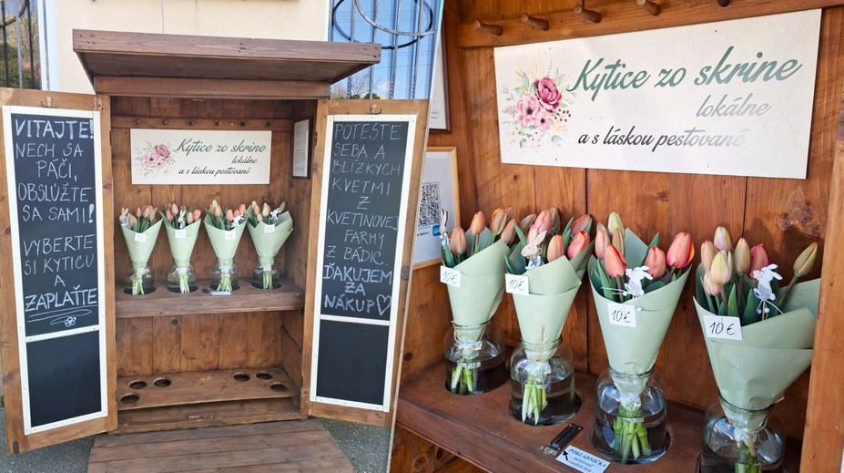 Stánok, ktorý funguje len na dôvere. V dedinke pri Nitre vznikol hit