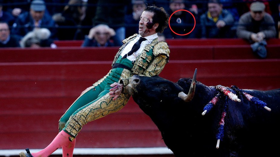 Takmer zomrel. Kamery zachytili, ako toreádorovi vyletelo sklenené oko